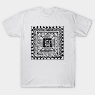 Square Pattern T-Shirt